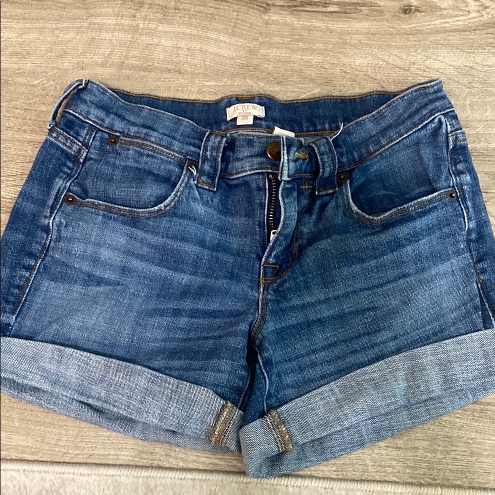 J. Crew Factory Blue Jean Shorts